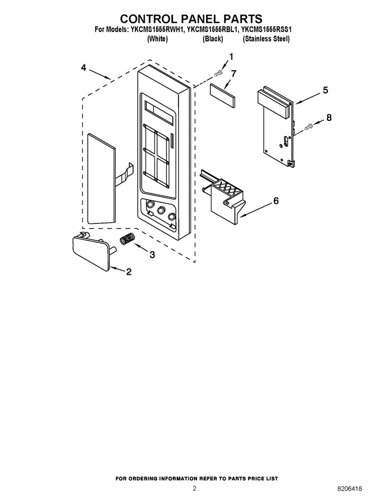 Whirlpool Microwave Door Latch Bracket - WP8205451, Replaces: 8205451
