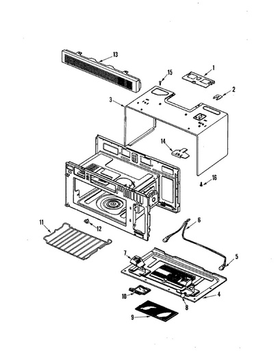 Whirlpool Microwave Grease Filter - WPR0130608, Replaces: R0130608