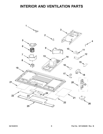 Whirlpool Microwave Door Lock - W11213912, Replaces: W11206151