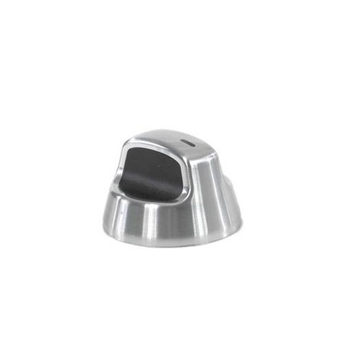 Whirlpool Range /Oven Burner Control Knob (Stainless Steel) - WPW10160371, Replaces: W10160371