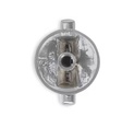 Whirlpool Range /Oven Burner Knob (Chrome) - WP7737P245-60, Replaces: KIP 5D02