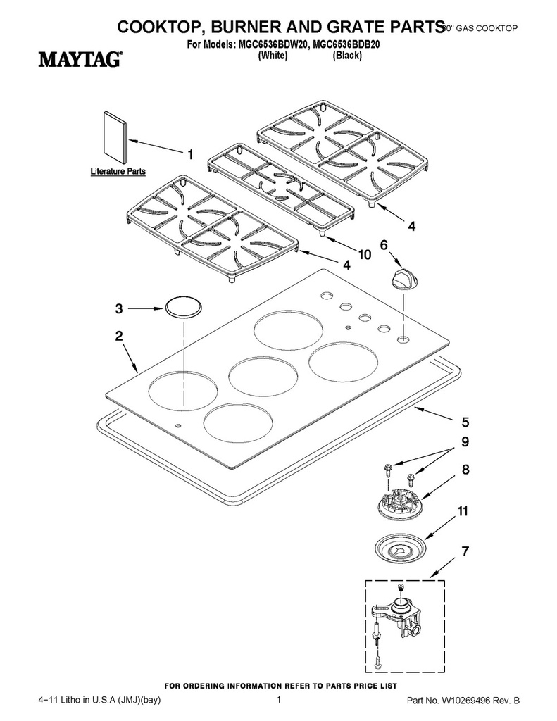 Whirlpool Range /Oven Top Burner Control Knob - WP74011287, Replaces: 74007794