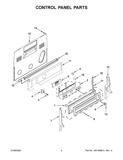 Whirlpool Range /Oven Range Oven Receptacle, Black - W10861164