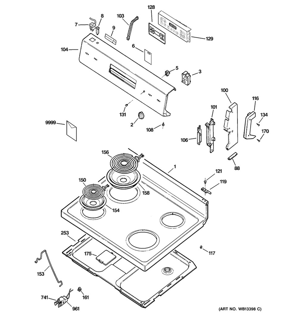 GE Range /Oven Range Oven Receptacle, White - WS01F00937
