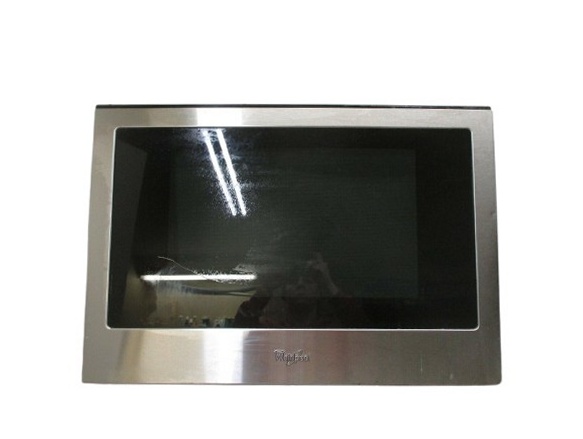 Whirlpool Range /Oven Outer Door Glass (Stainless) - W11219379, Replaces: W10851726