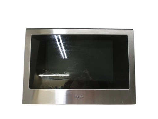 Whirlpool Range /Oven Outer Door Glass (Stainless) - W11219379, Replaces: W10851726