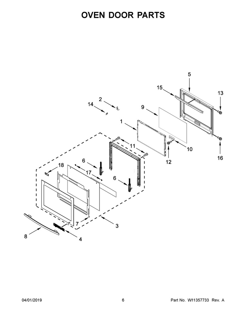 Whirlpool Range /Oven Outer Glass Door (Stainless) - W11110938, Replaces: W10649195