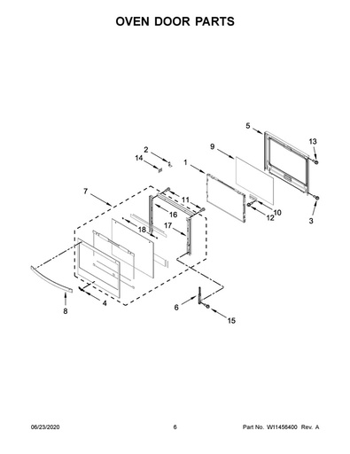 Whirlpool Range /Oven Range Outer Door Glass - W11457681