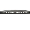 Whirlpool Range /Oven Door Handle & Vent Assembly (Stainless) - W11449263, Replaces: W11241393