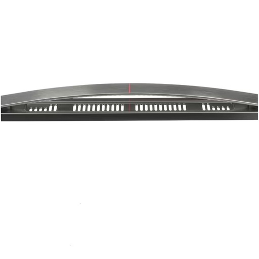 Whirlpool Range /Oven Door Handle & Vent Assembly (Stainless) - W11449263, Replaces: W11241393