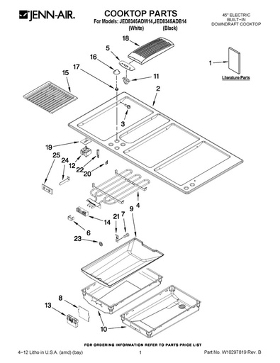 Whirlpool Range /Oven Receptacle - WPY702434, Replaces: 580193