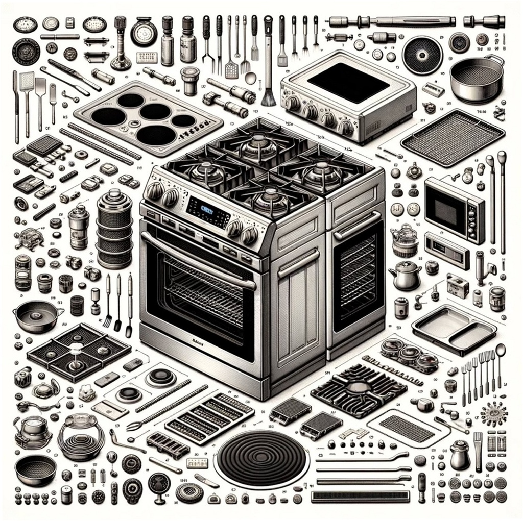 Whirlpool Range /Oven Glass Cooktop (Stainless) - W10804319, Replaces: W10697352