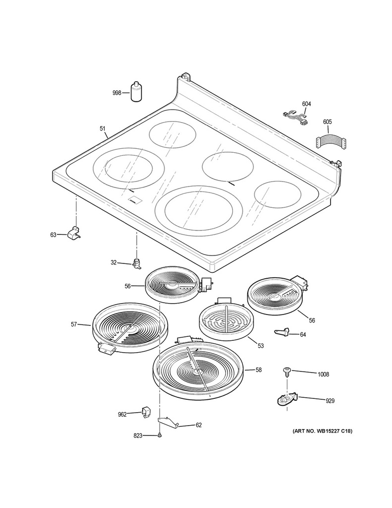 GE Range /Oven Range Indicator Light - WG02F04788