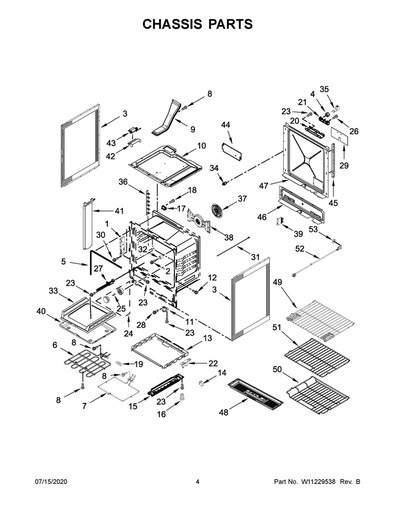 Whirlpool Range /Oven Oven Rack - W11225131, Replaces: W10554008