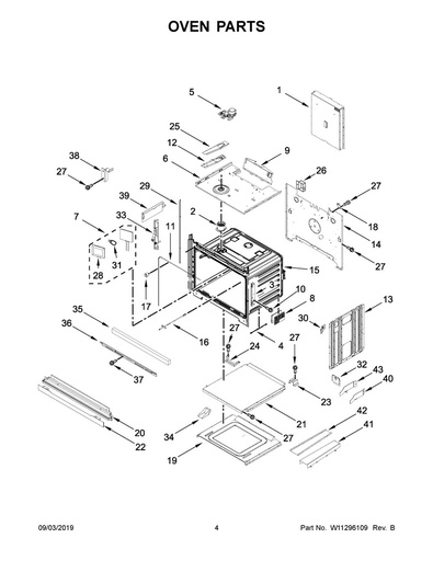 Whirlpool Range /Oven Bottom Vent Trim (Stainless) - WPW10327377, Replaces: W10327377