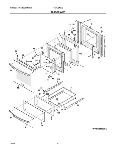 Frigidaire Range /Oven Drawer Roller - 318332211, Replaces: 318332200