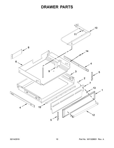 Whirlpool Range /Oven Temperature Sensor - WPW10131827, Replaces: 9763728