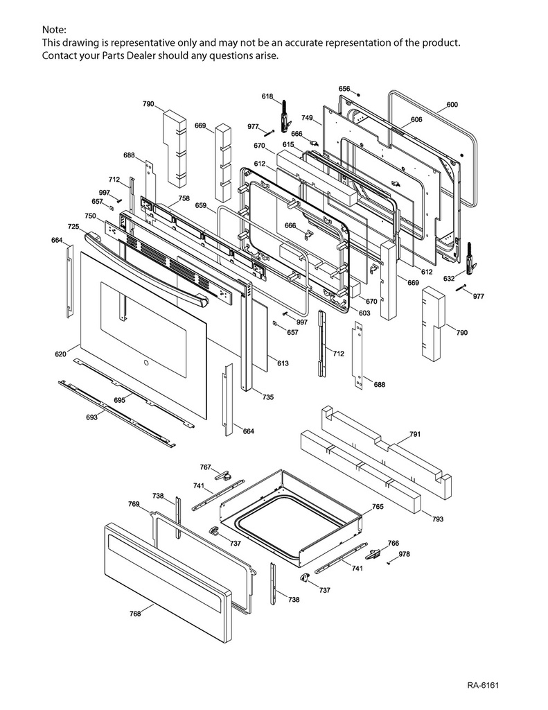GE Range /Oven Range Radiant Cooktop Main Wire Harness - WS01F07839