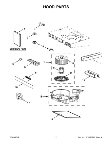 Whirlpool Range Hood Charcoal Filter Kit (30" Models) - W10905734