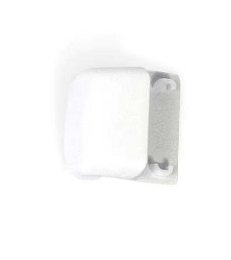 Whirlpool Refrigerator Shelf End Cap - WP61002112, Replaces: 61001944