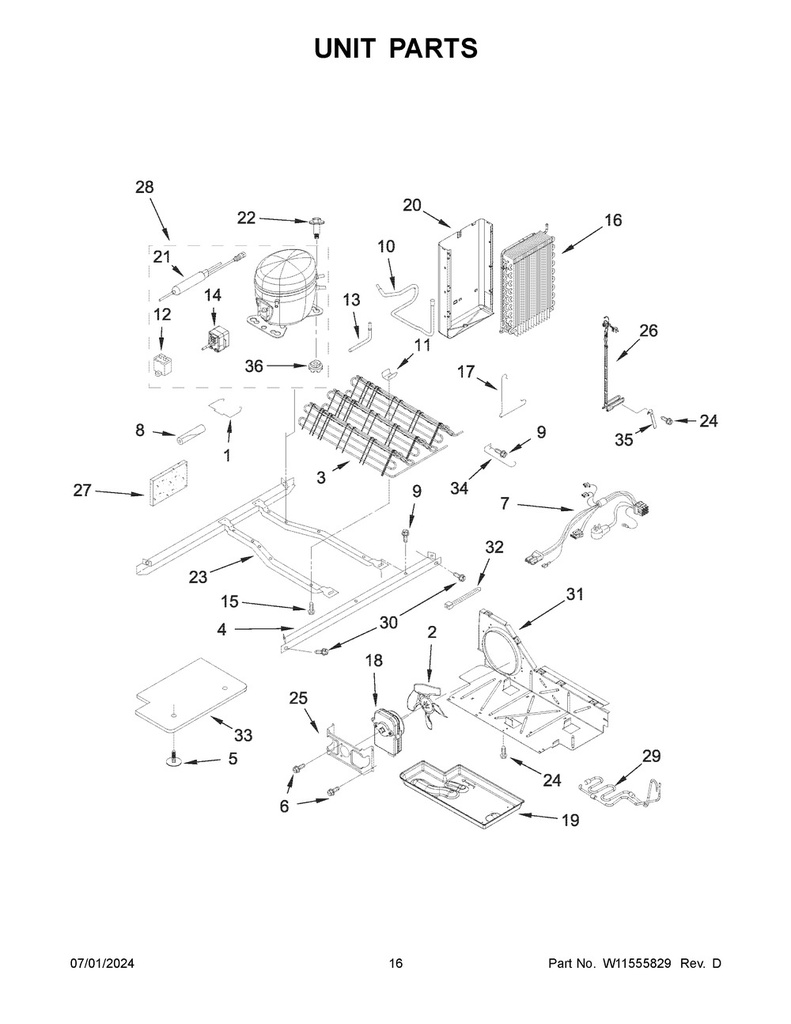 Whirlpool Refrigerator Lokring 7 Mm to 5 Mm Brass Reducer - W11504431, Replaces: W10890117