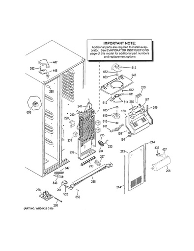 GE Refrigerator Refrigerator Defrost Heater Assembly - WG03F00771