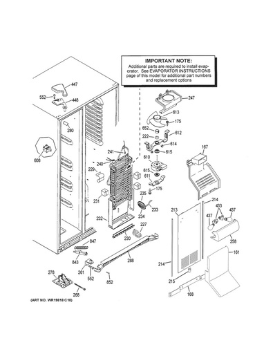 GE Refrigerator Refrigerator Thermistor - WR01F01730