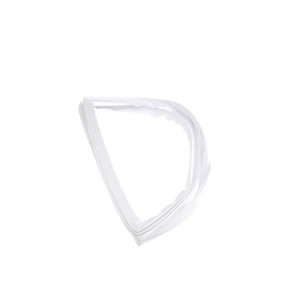 Whirlpool Refrigerator Fresh Food Door Gasket (White) - W10838574, Replaces: W10638676