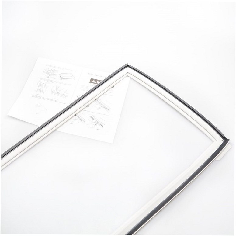 Whirlpool Freezer French Door Gasket (White) - W10460612, Replaces: W10353189