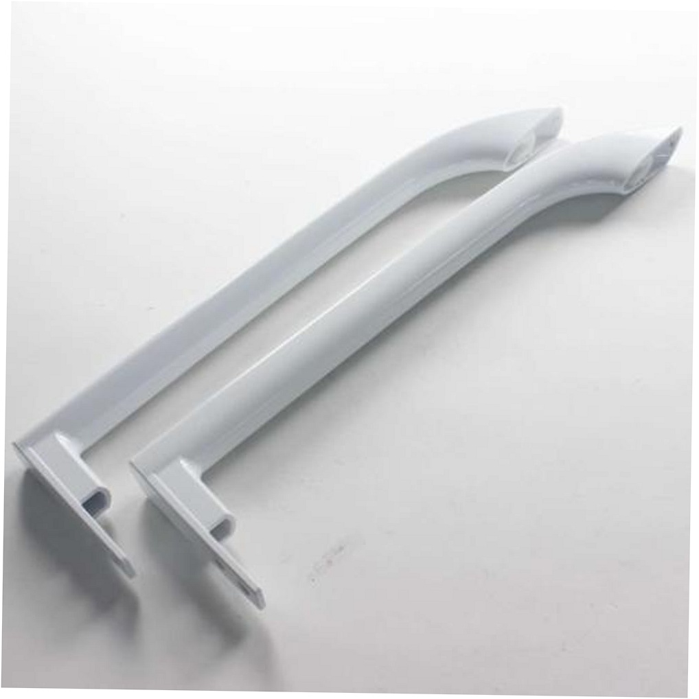 Frigidaire Refrigerator Door Handle Set (White) - 5304506469, Replaces: 242059501