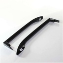 Frigidaire Refrigerator Door Handle Set (Black) - 5304506471, Replaces: 242059503