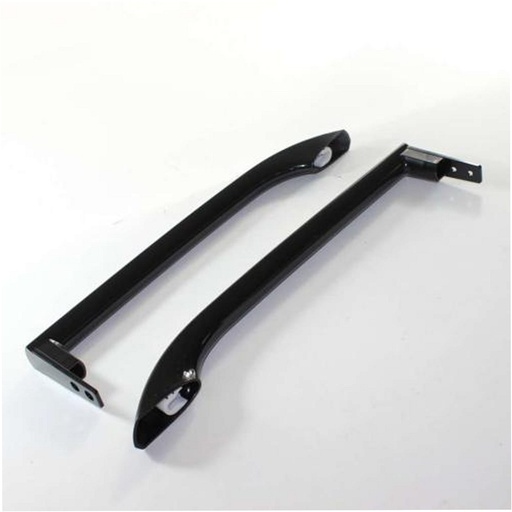 Frigidaire Refrigerator Door Handle Set (Black) - 5304506471, Replaces: 242059503