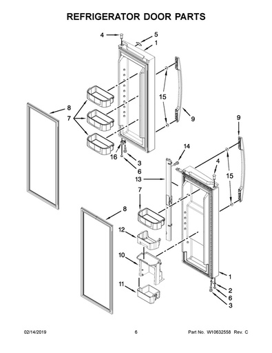 Whirlpool Refrigerator Nameplate - WPW10170766, Replaces: W10170766
