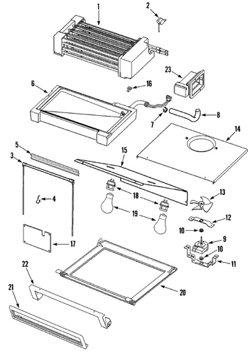 Whirlpool Refrigerator Drip Tray Kit - W10199915, Replaces: 67001406