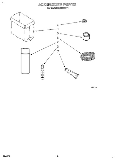 Whirlpool Trash Compactor 18" Bags (60 Pack) - W10165293RB, Replaces: 4178058