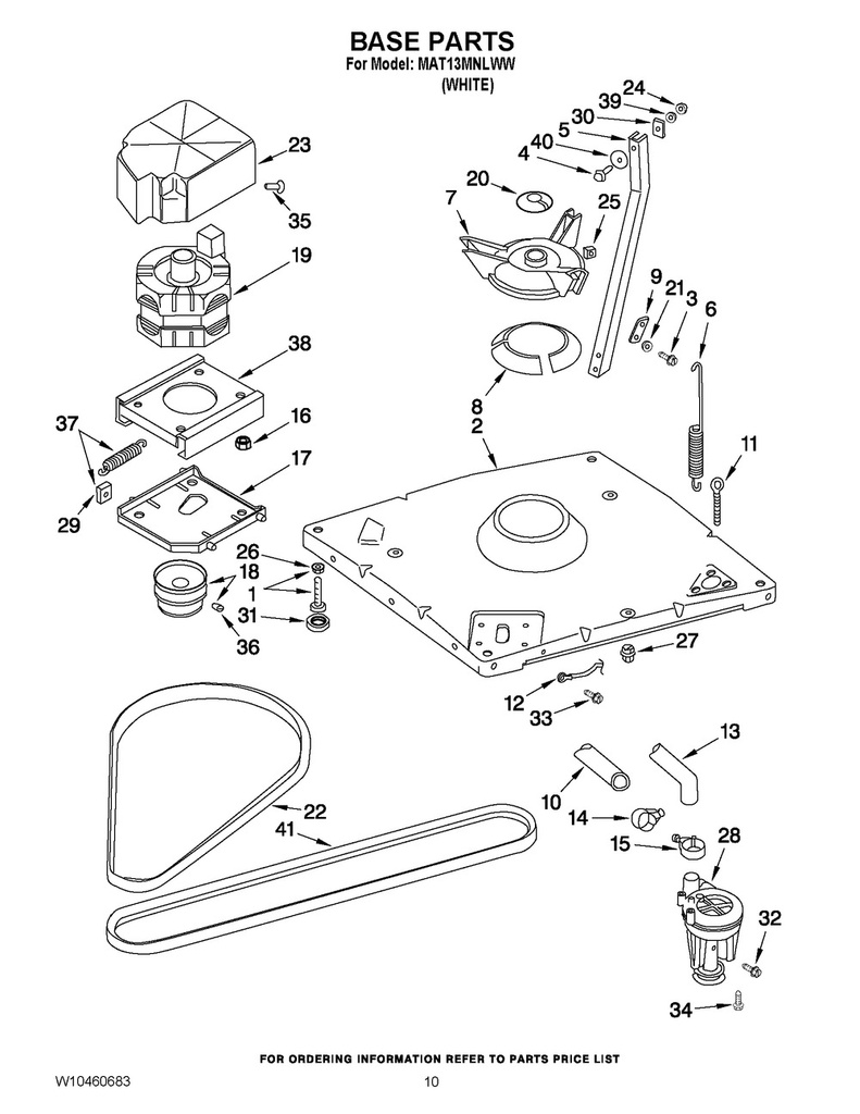 Whirlpool Washer Bolt - W10175938, Replaces: 14870