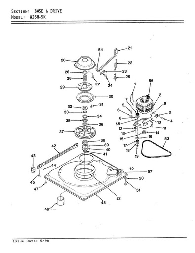 Whirlpool Washer Drive Belt - WP21352320, Replaces: 21001478