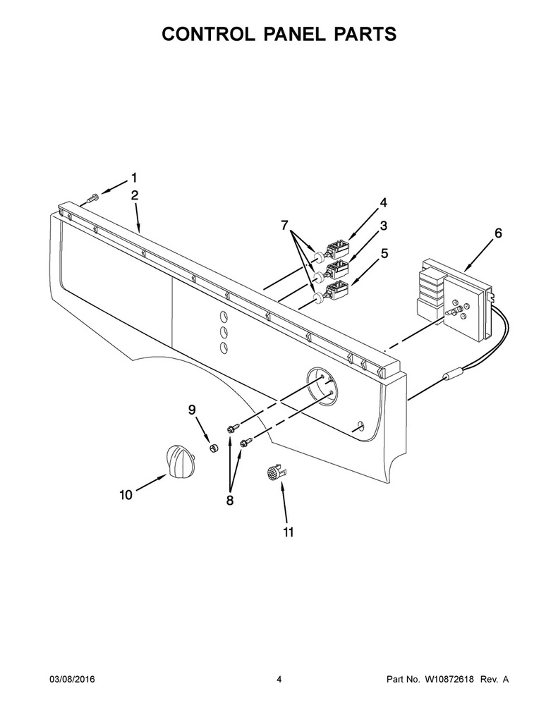 Whirlpool Washer & Dryer Knob Spring - WP8182361