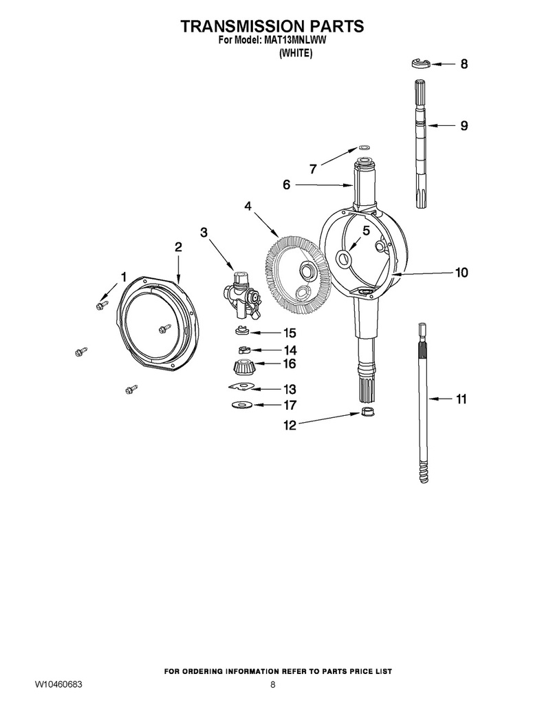 Whirlpool Washer Lip Seal Repair Kit - 207843, Replaces: 2-6602