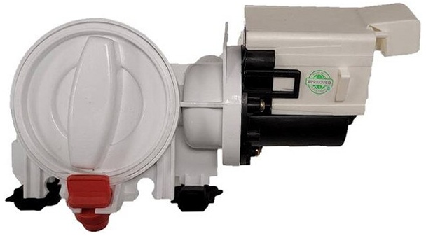 Whirlpool Washer Drain Pump Assembly - WPW10241025, Replaces: W10241025