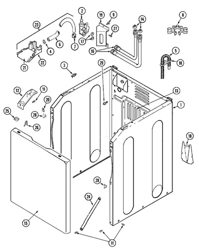 Whirlpool Washer Siphon Break Kit - 76660