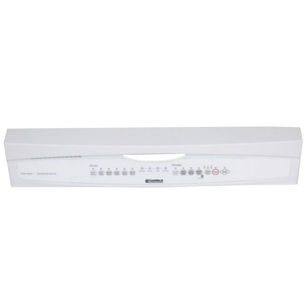 Whirlpool Dishwasher Touchpad Control Panel (White) - WPW10243210, Replaces: W10243204