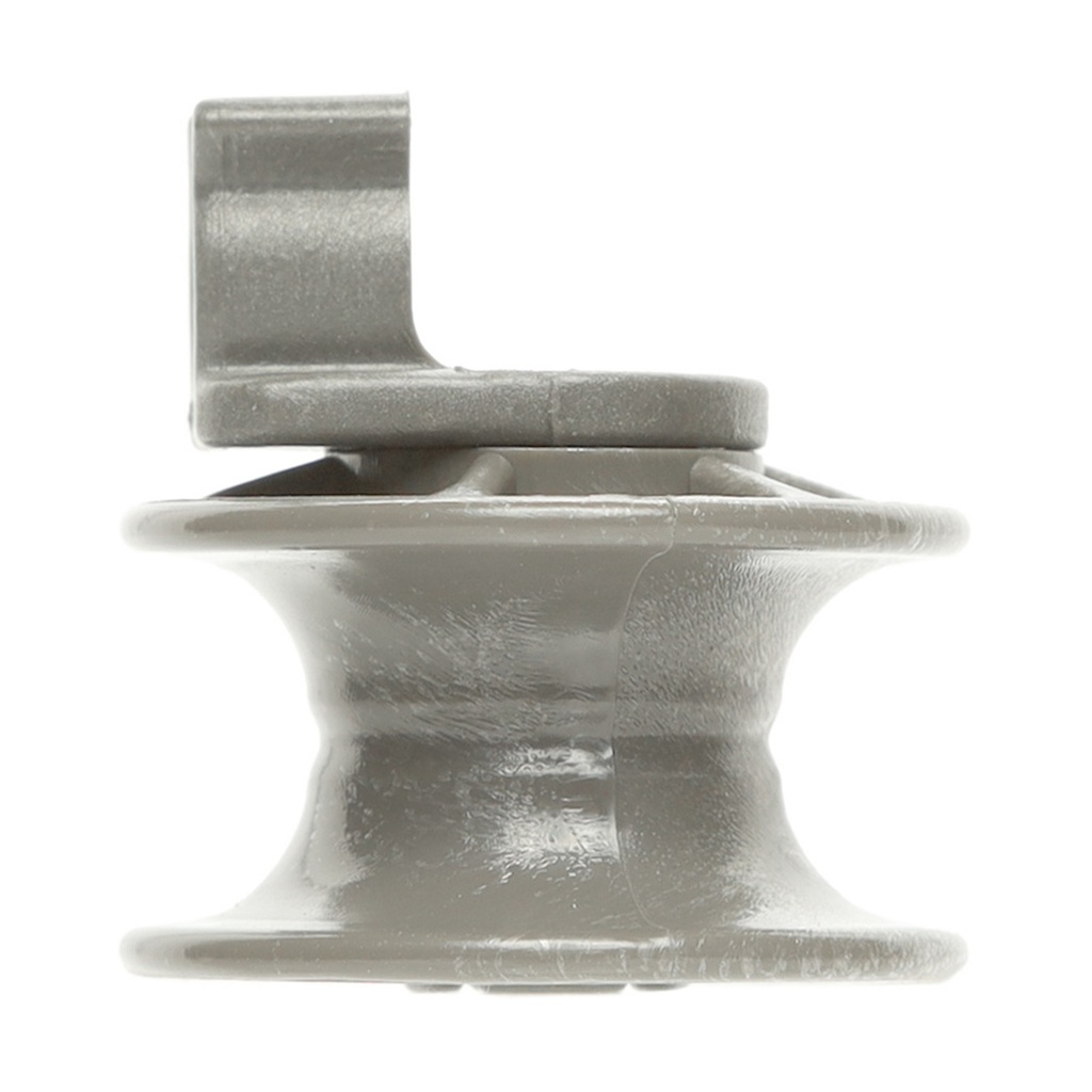 LG Dishwasher Upper Dishrack Roller & Axle - 4581DD3002A, Replaces: 4581DD9001A