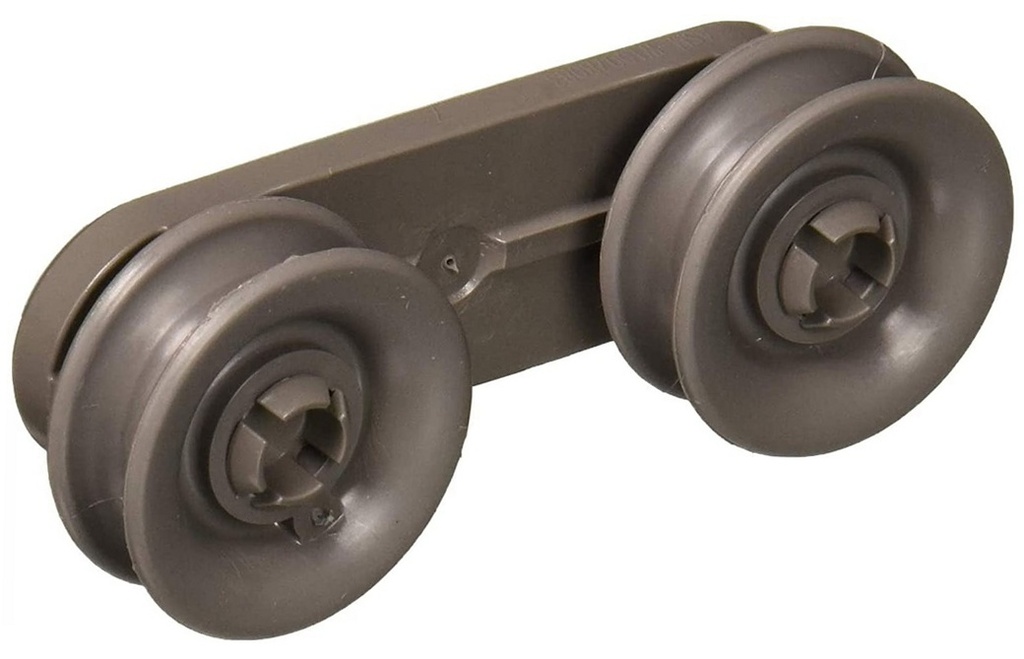 Whirlpool Dishwasher Dishrack Roller Assembly - WPW10078083, Replaces: W10078083