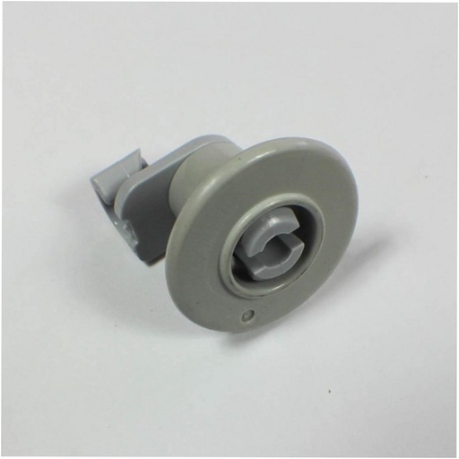 Whirlpool Dishwasher Upper Dishrack Roller and Axle Assembly - WP99002781, Replaces: 99002781