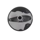 Whirlpool Range /Oven Burner Control Knob (Black) - WP74011260, Replaces: 74007883