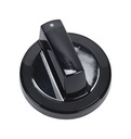 Whirlpool Range /Oven Knob (Black) - WPW10316662, Replaces: W10316662
