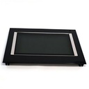 Whirlpool Range /Oven Outer Door Glass (Black Stainless) - W11354880, Replaces: W10697969