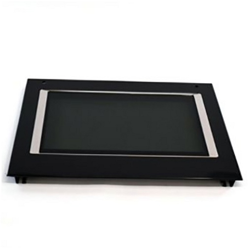 Whirlpool Range /Oven Outer Door Glass (Black Stainless) - W11354880, Replaces: W10697969