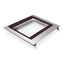 Whirlpool Range /Oven Outer Door Glass (Stainless) - W10577911, Replaces: W10329434